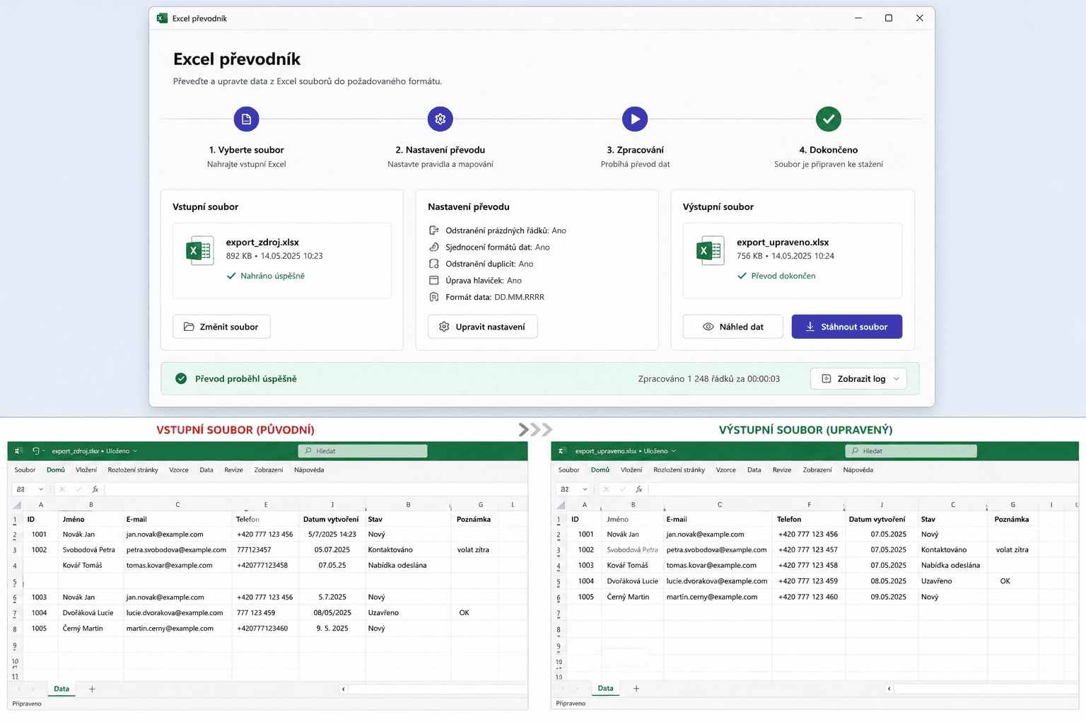 Converting Polish accounting Excel files into Premier-ready format